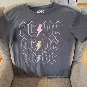 AC/DC Cotton Short Sleeve Shirt Size Medium